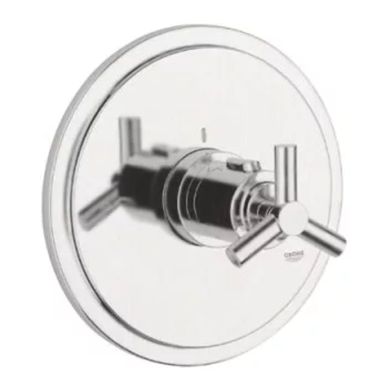 Grohe Atrio 19 169 Quick Start Manual