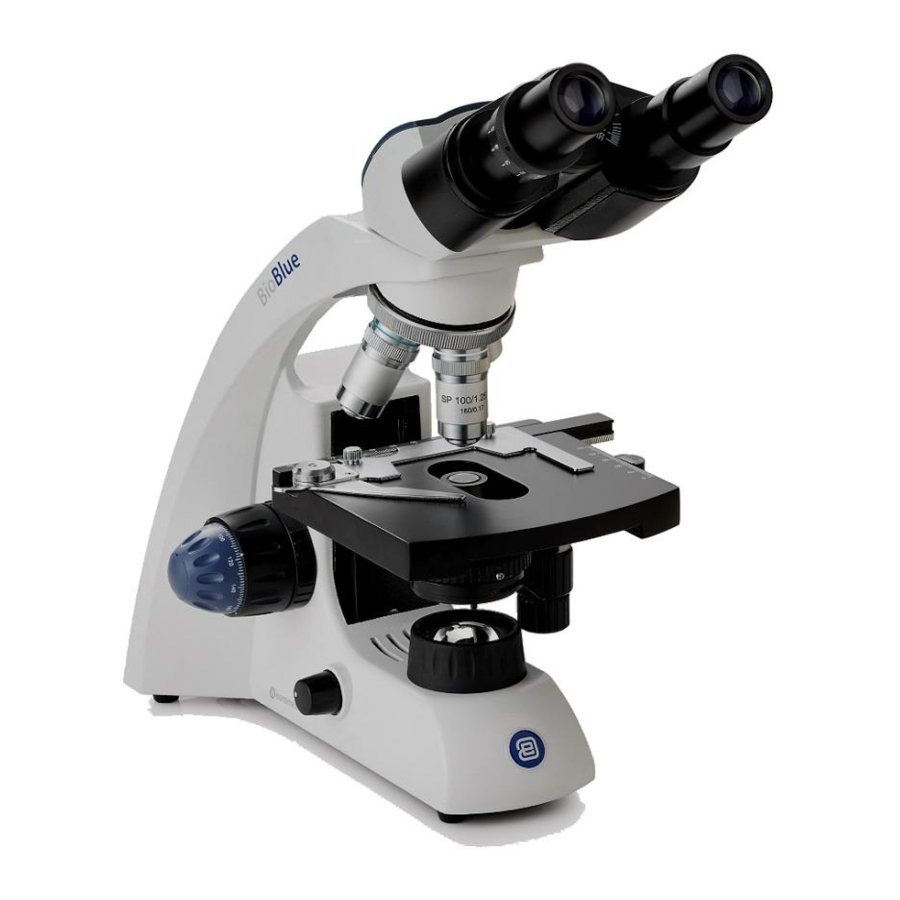 Euromex BioBlue.Lab General Service And Maintenance Manual