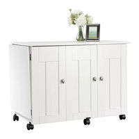 Sauder Sewing/Craft Cart Assembly Instructions Manual