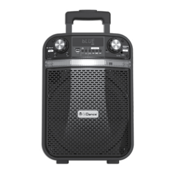 Idance audio groove 210 portable bluetooth hot sale party speaker