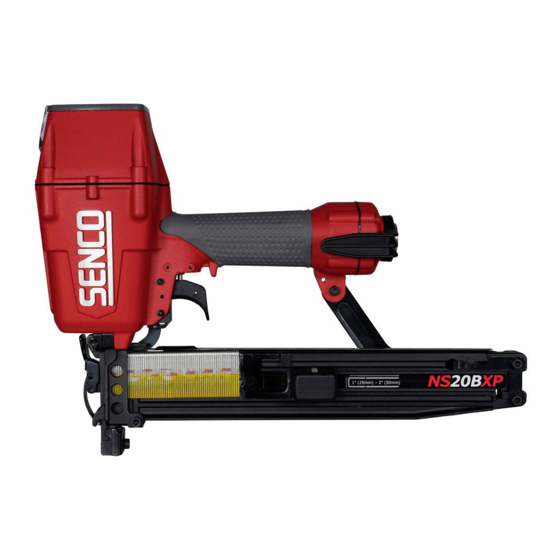 Senco NS20BXP Operating Instructions Manual