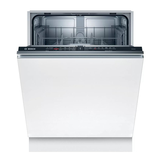Bosch SMV2ITX22E User Manual