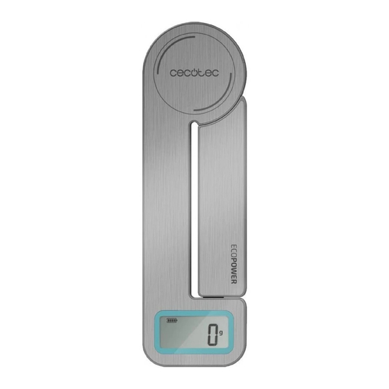 cecotec COOK CONTROL 10100 ECOPOWER COMPACT Instruction Manual