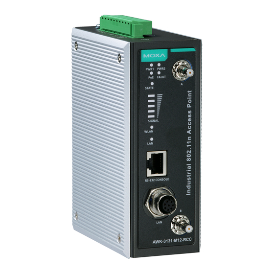 Moxa Technologies AirWorks AWK-3131-RCC Series User Manual