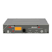 Aeta Audio Systems Scoop 6 User Manual