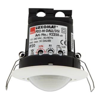 B.E.G. LUXOMAT PD2-M-DALI/DSI-SM/FC Installation And Operating Instruction