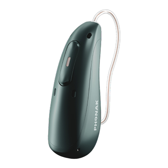 Sonova Phonak Audeo Sphere User Manual
