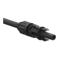 Staubli MC4-Evo 2 PV-KBT4-EVO 2-UR Assembly Instructions Manual