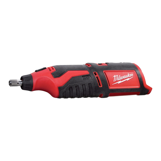 Milwaukee M12 2460-20 Operator's Manual