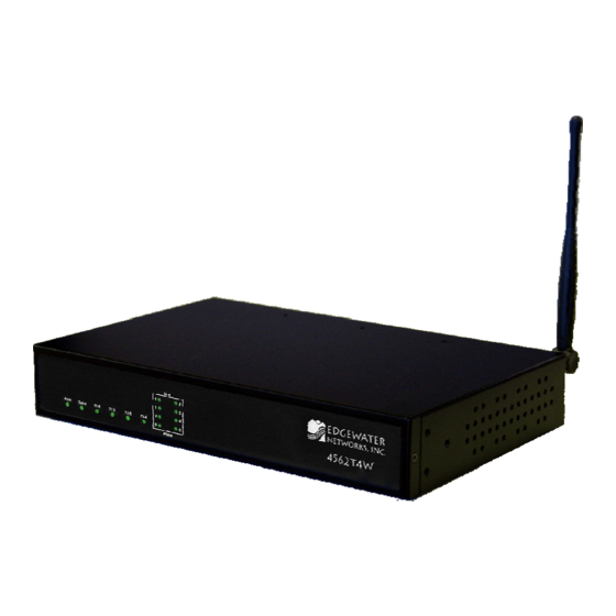 Edgewater Networks 4562 Quick Start Manual