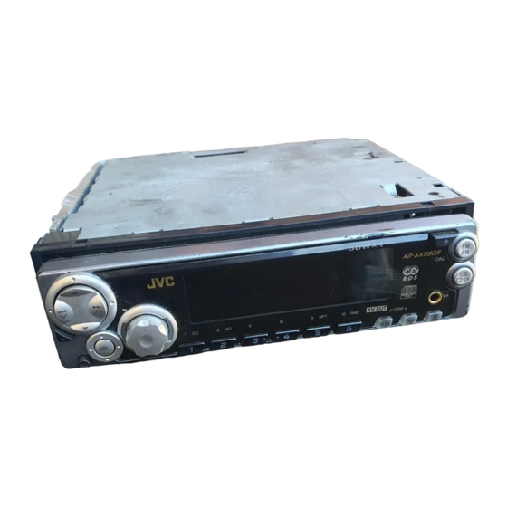 JVC KD-SX992R Instructions Manual