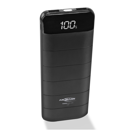 ANSMANN POWERBANK 12.8 Manual