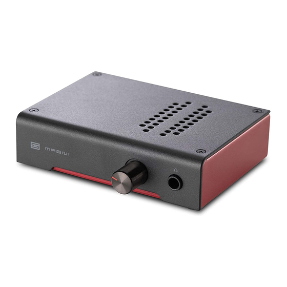 Schiit MAGNI Owner's Manual