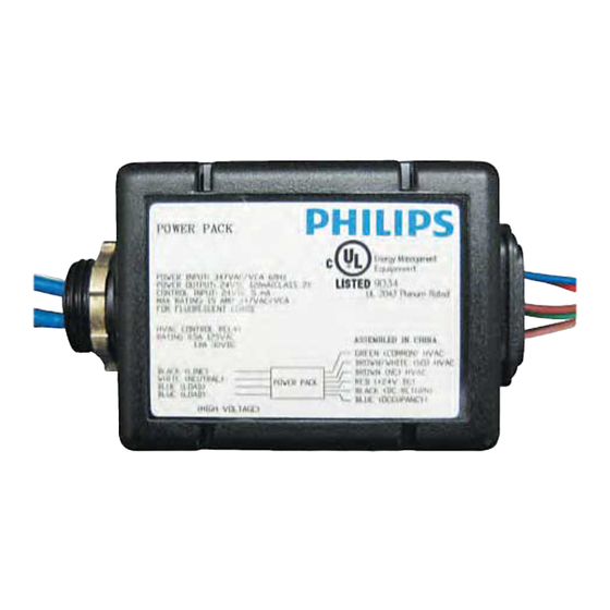 Philips OccuSwitch LCA2292 Installation Instructions