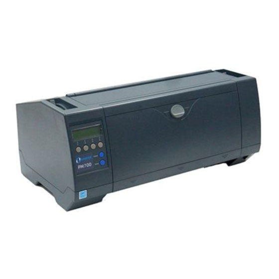 Dascom PRINTEK PrintMaster 700 Series Quick Setup Instructions