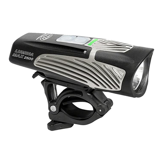 NiteRider LUMINA MAX 2500 User Manual