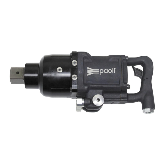 Paoli Avvitatori DP 362 BG 1 Operating And Maintenance Manual