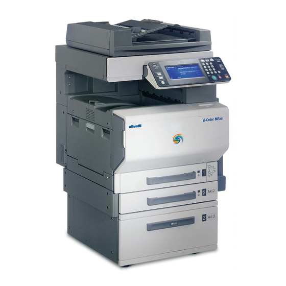 Olivetti d-Color MF22 Service Manual