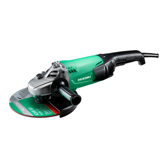 HIKOKI G 23SWU2 Handling Instructions Manual