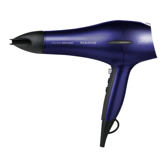 Taurus FASHION 3000 IONIC Manual