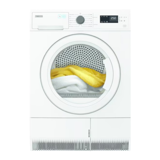 Zanussi ZDPB274W Manuals