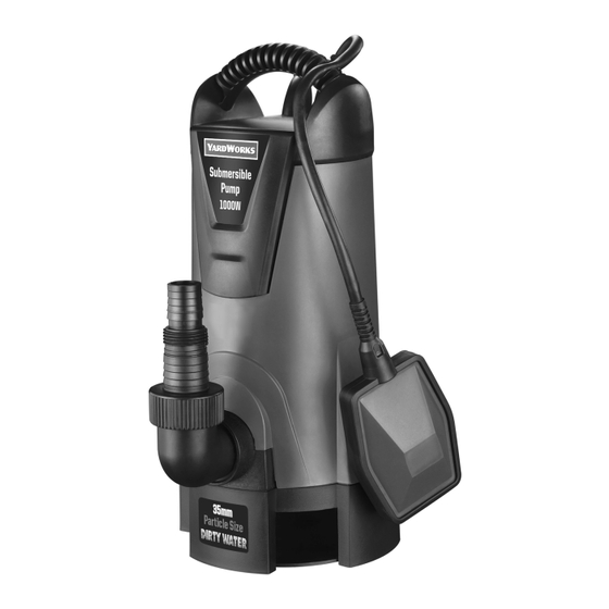 Yardworks YW1000DW Instruction Manual