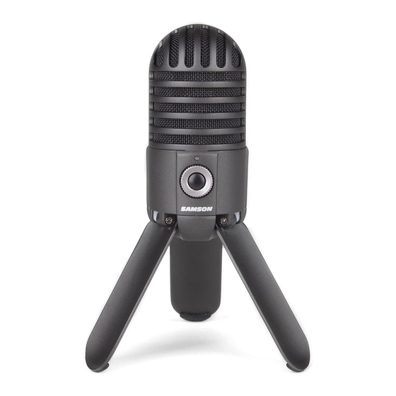 Samson Meteor Mic User Manual