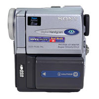 Sony Handycam DCR-PC9E Service Manual