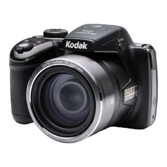 Kodak PIXPRO AZ525 Quick Start Manual
