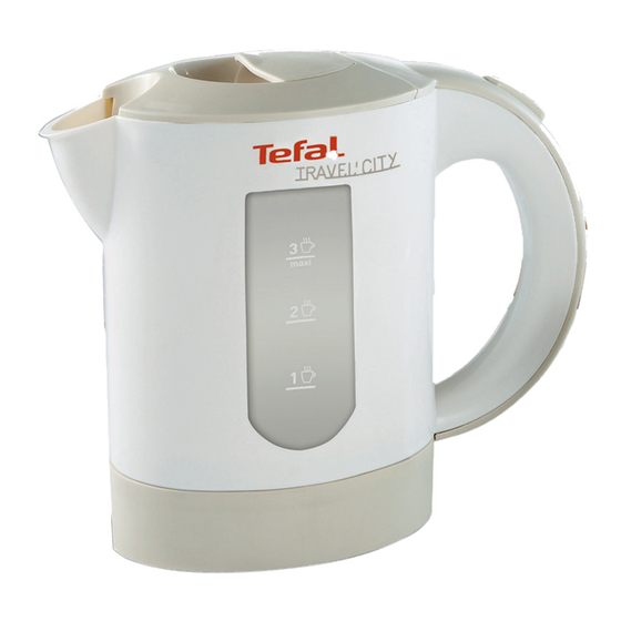 TEFAL Travel-o-City Electric Kettle Manuals