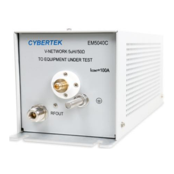 Cybertek EM5040 Instruction Manual