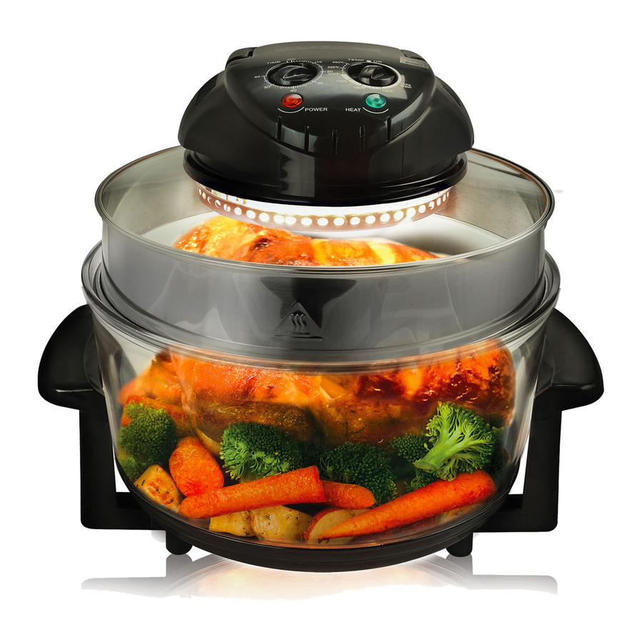 MegaChef MCAI-850W Quick Start Manual