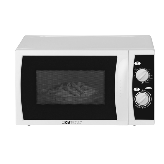 Clatronic MWG 772 Instruction Manual