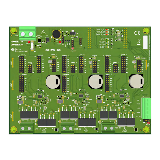 Texas Instruments DRV8161EVM User Manual
