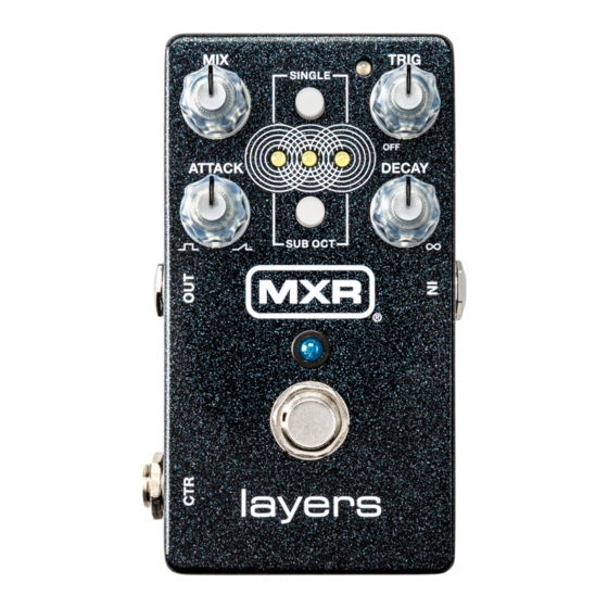 mxr Layers Manual