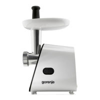 Gorenje MG1500XG Instruction Manual