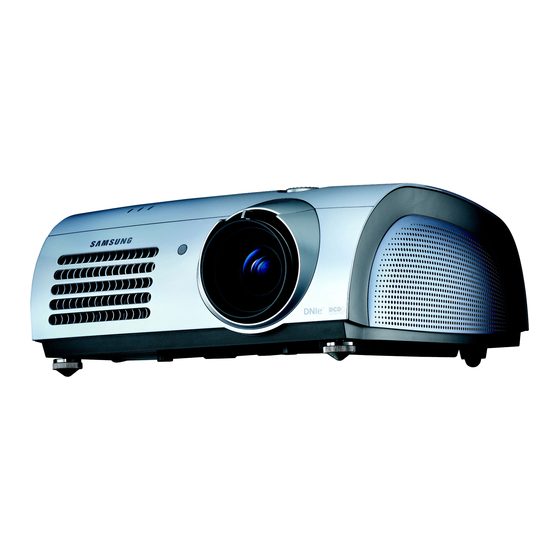 Samsung SP-H700 Owners Instrucitons