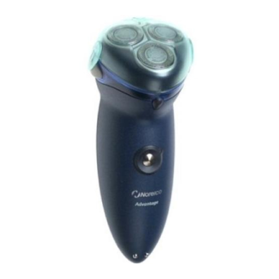 Norelco 5616X Advantage Instructions For Use Manual