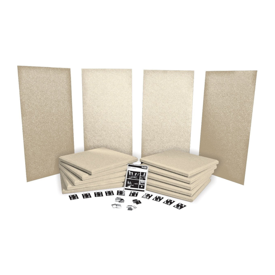 Auralex Acoustics Elite Pro System EPS-112T Installation Manuallines