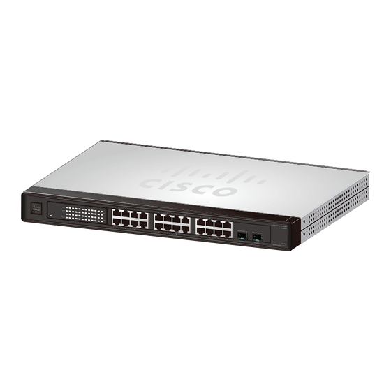Cisco SR2024 Quick Start Manual