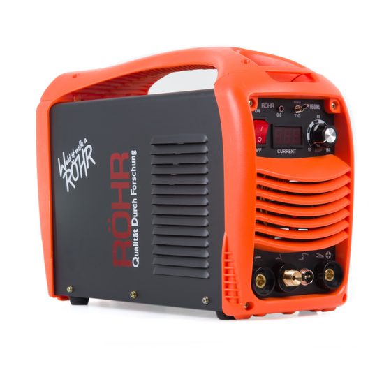 Rohr HP-160L Manual