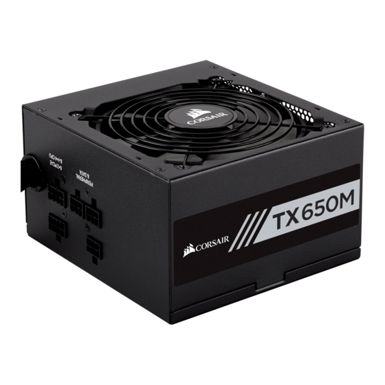 Corsair TX-M Series Manual
