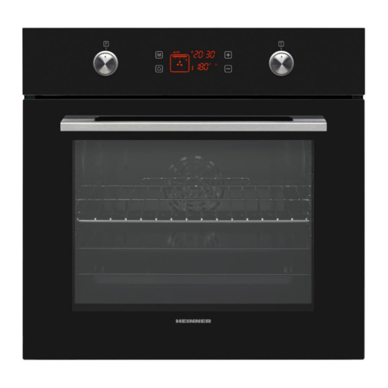 Heinner HBO-V6510GCDRC-GBK Manual