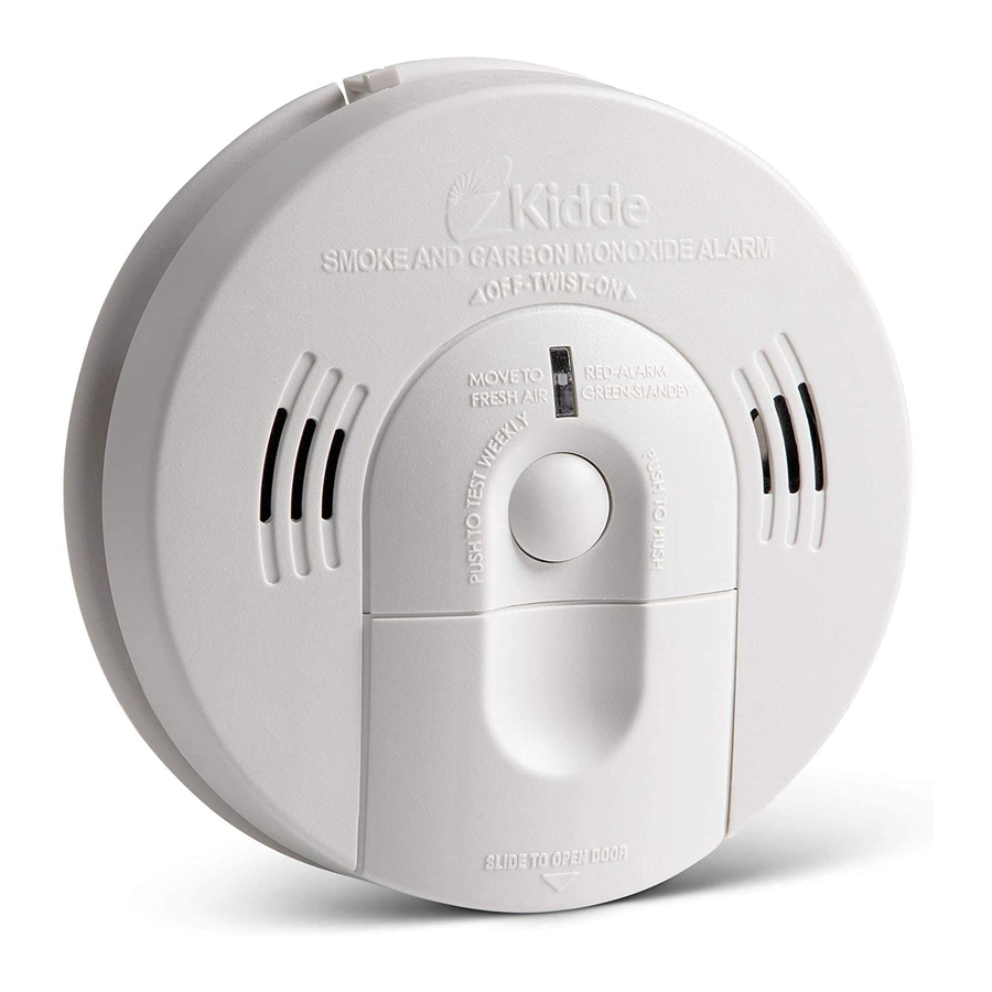 Kidde Smoke and Carbon Monoxide Alarm Manual
