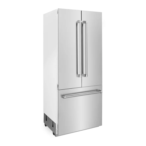 User Manuals: Zline RBIV-304-36 Door Refrigerator