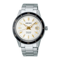 Seiko AUTO CALENDAR J Instructions Manual