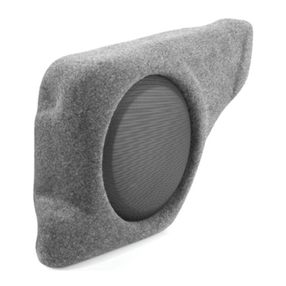 JL Audio Stealthbox SB-D-CHLGR/12W3v3 Installation Manual