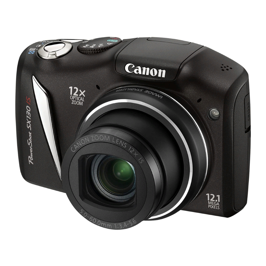 Canon PowerShot SX130 IS User Manual