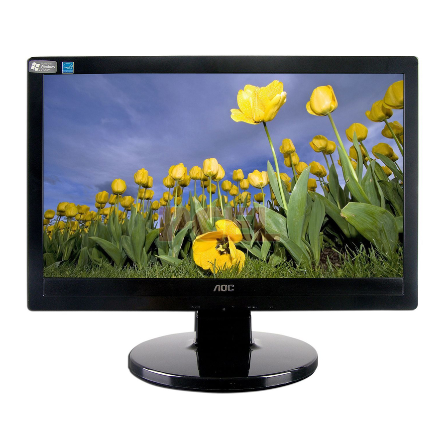 AOC 1619Sw Specification Sheet