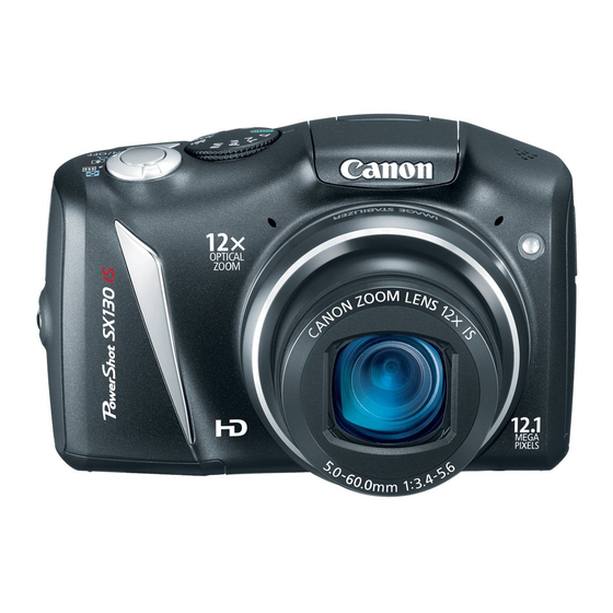 Canon PowerShot SX130 IS User Manual